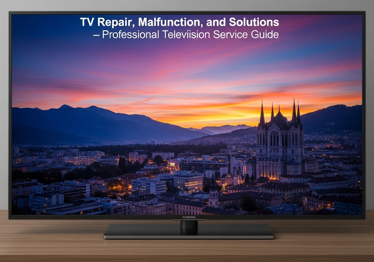 TV Tamiri, Arızaları ve Cozum Yontemleri